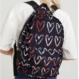 Desigual Folding Heart Backpack